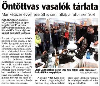 Zalai Hírlap 2019 02 14 038sz 16old - Öntöttvas vasalók tárlata.jpg Zalai Hírlap 2019 02 14 038sz 16old - Öntöttvas vasalók tárlata.jpg