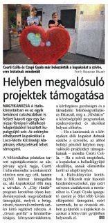 Zalai Hírlap 2022 11 02 255sz 02old - Helyben megvalósuló projektek támogatása.jpg Zalai Hírlap 2022 11 02 255sz 02old - Helyben megvalósuló projektek támogatása.jpg